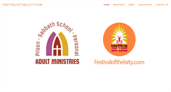 Desktop Screenshot of festivalofthelaity.com